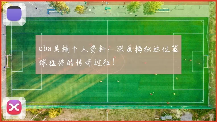 cba吴楠个人资料，深度揭秘这位篮球猛将的传奇过往！