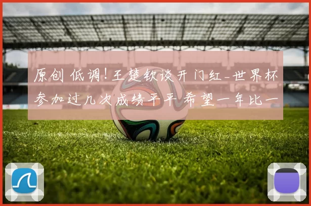 原创 低调!王楚钦谈开门红_世界杯参加过几次成绩平平 希望一年比一年好