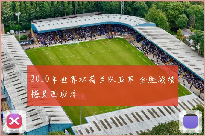 2010年世界杯荷兰队亚军 全胜战绩憾负西班牙